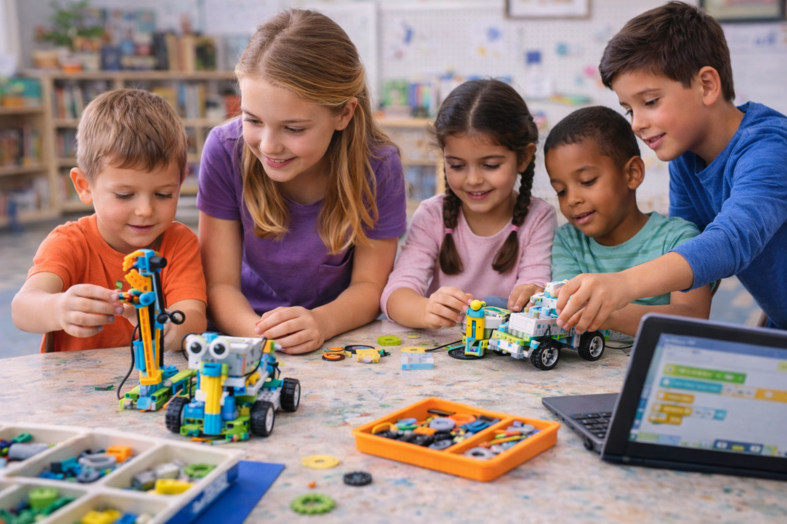 Robótica educativa adaptada a cada edad