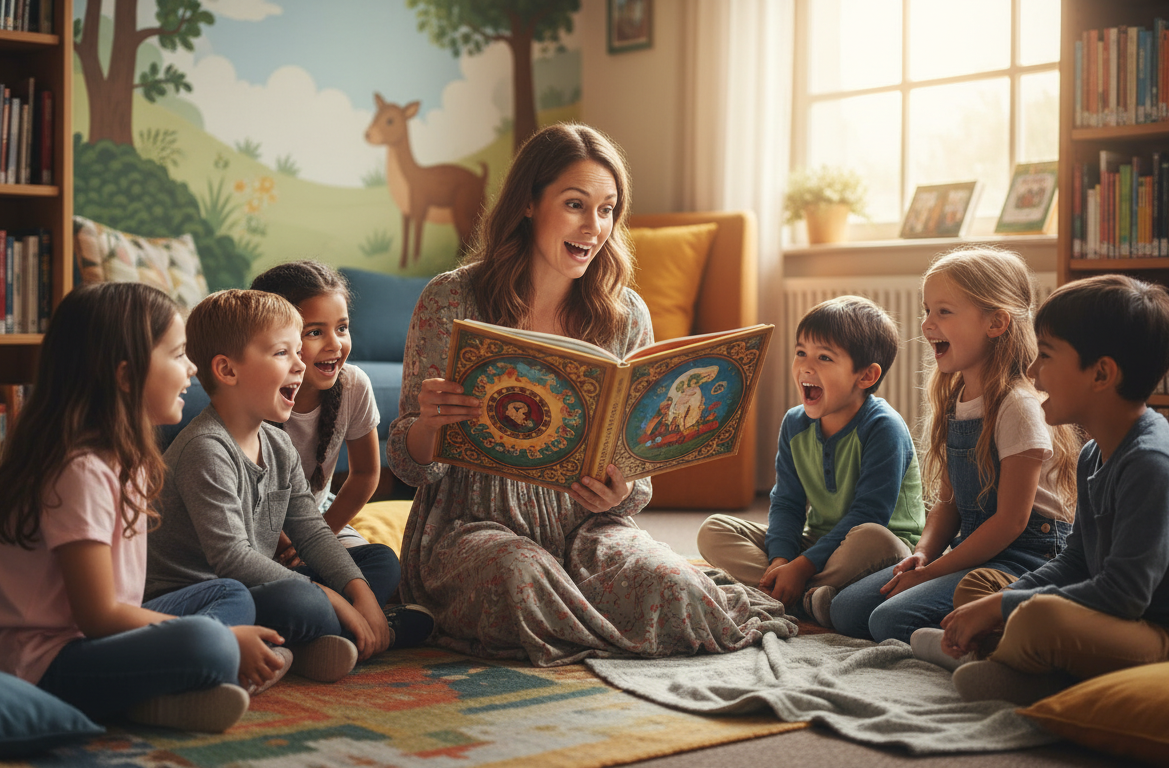 Una actividad que estimula la imaginación